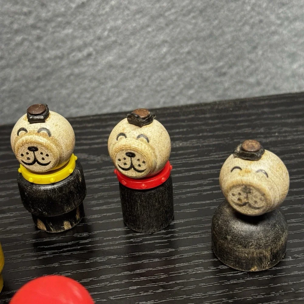Lot of 16 Vintage Fisher Price Little People - Rare All Wood